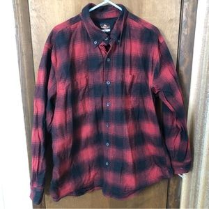 Ridgecut Toughwear XL Long Sleeve Heavy Flannel Plaid
Button Up Shirt